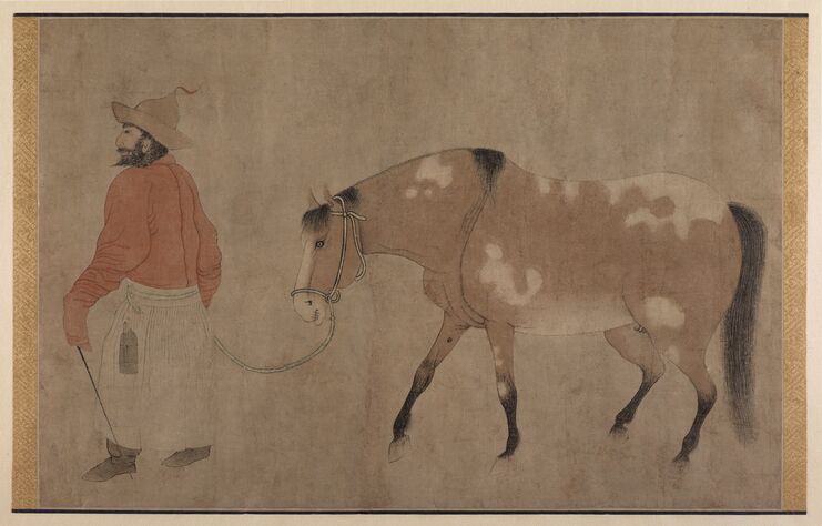 胡人圉马图预览图