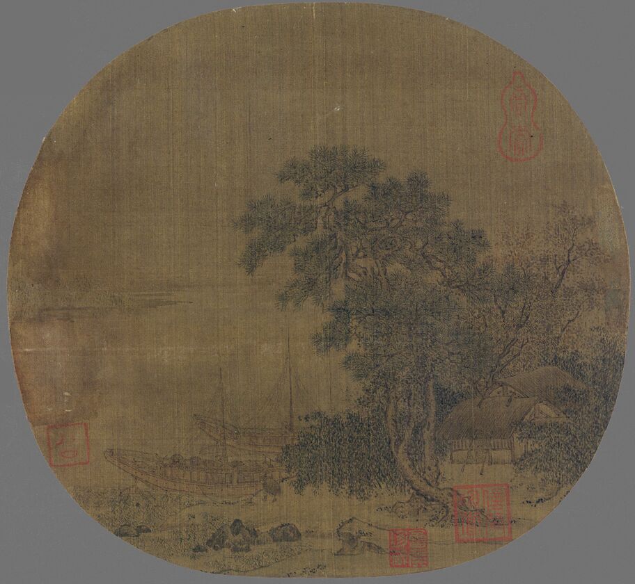 野舟横渡图预览图
