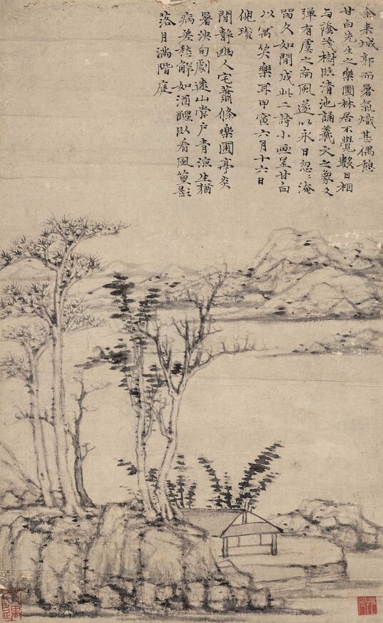 乐圃林居图预览图