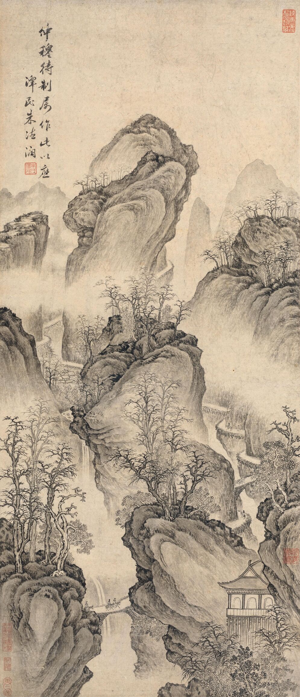 盘山栈道图预览图
