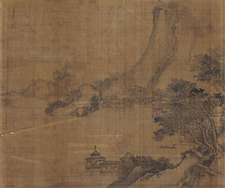 湖光山色图缩略图