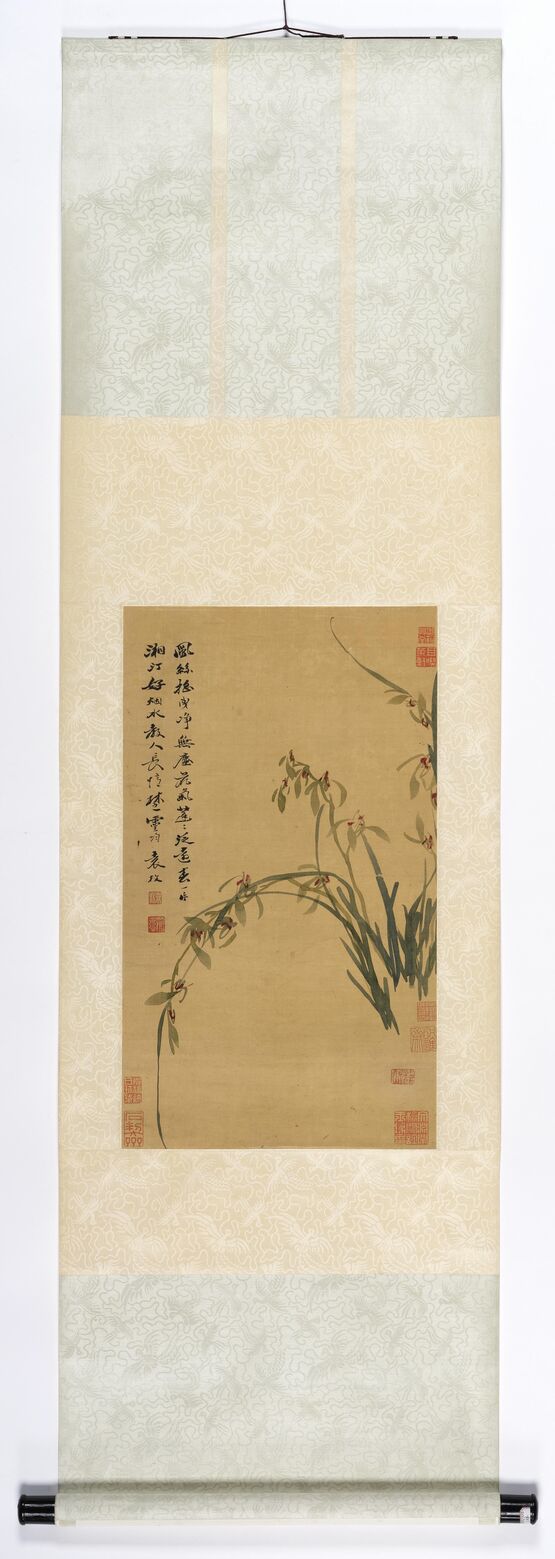 湘汀春兰图预览图