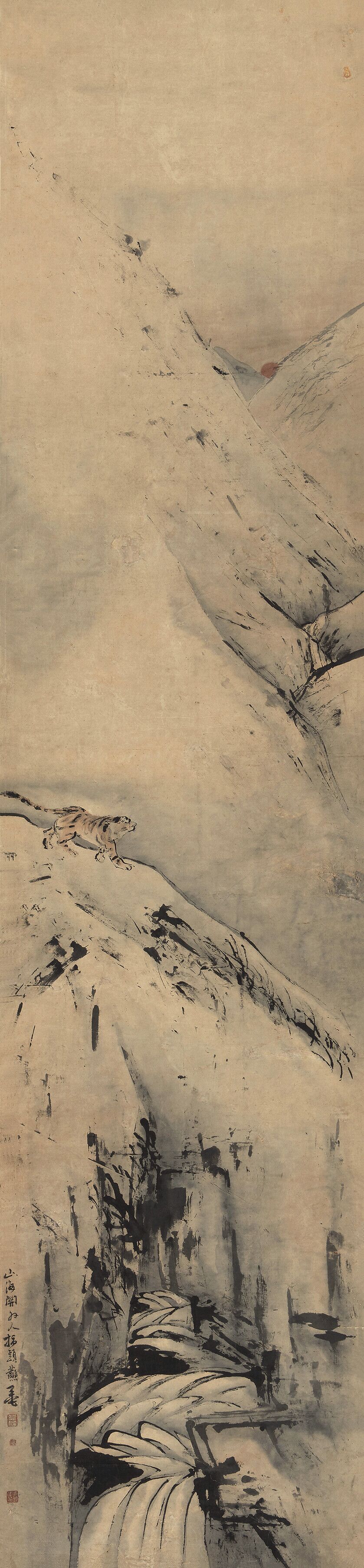 高山猛虎图预览图