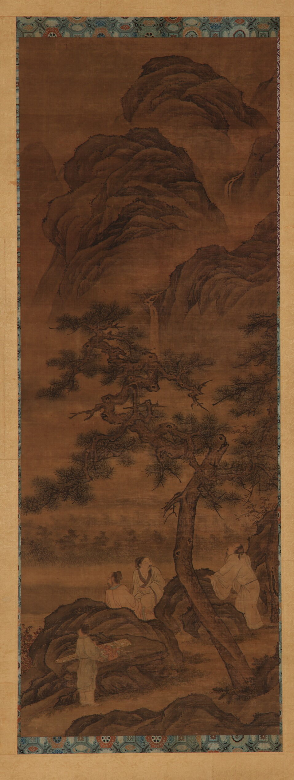 携琴观瀑图缩略图