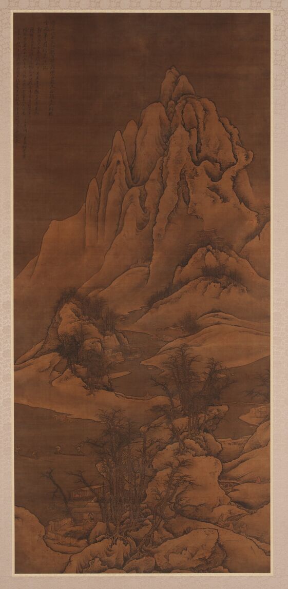 雪景山水图缩略图