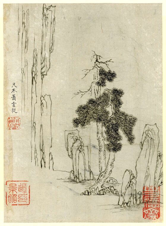 明清人画册之十二预览图
