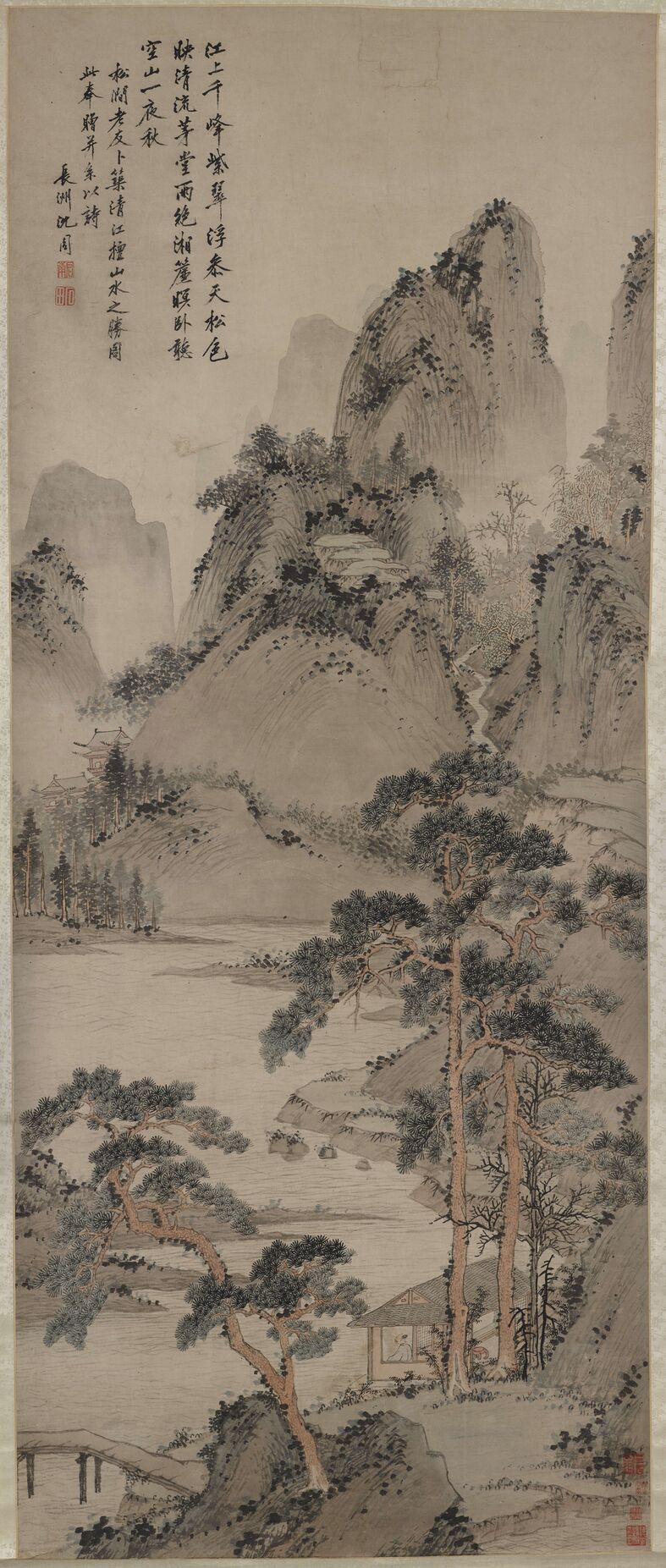 清江幽居图预览图