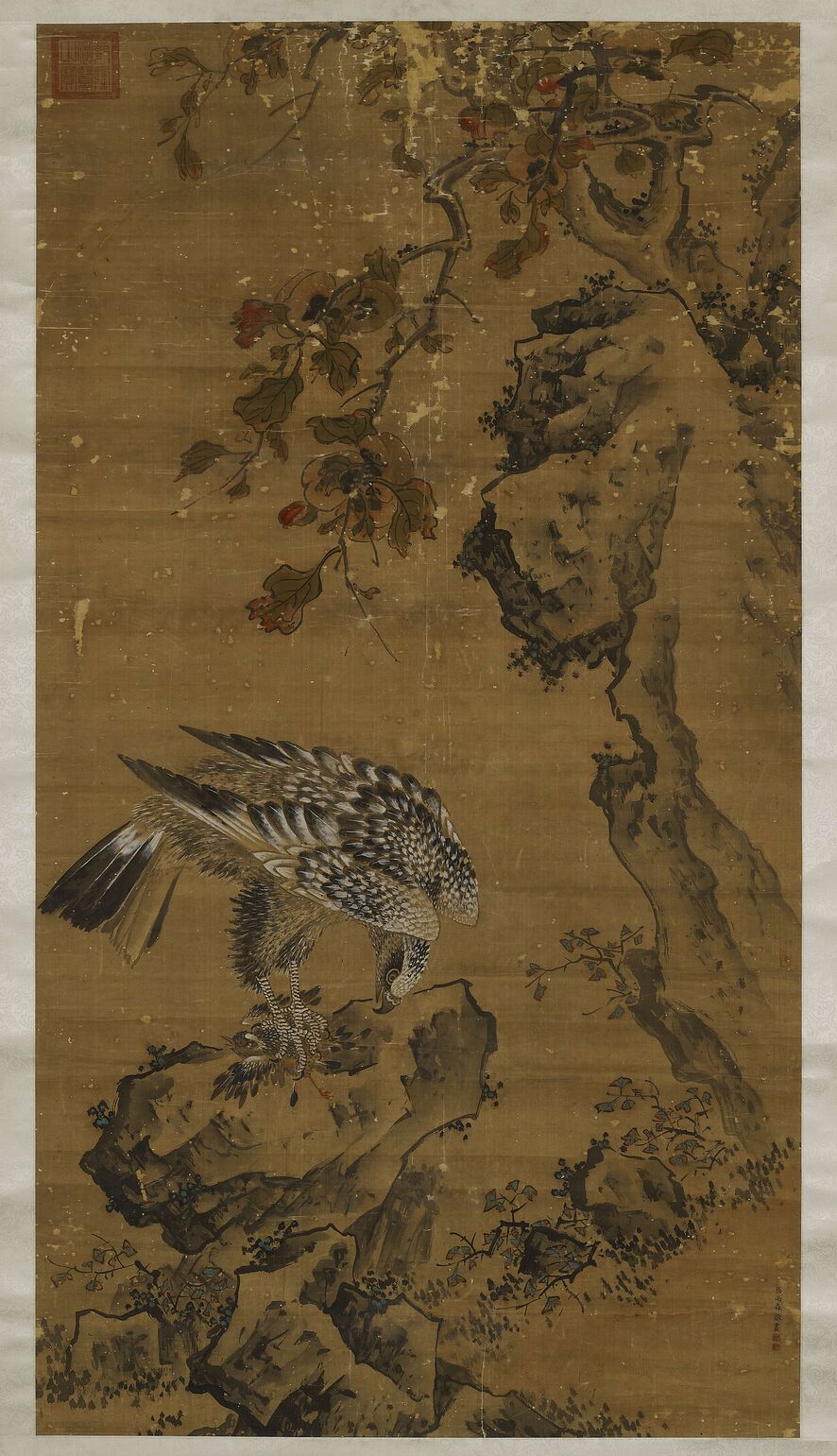 岩上鹰图缩略图