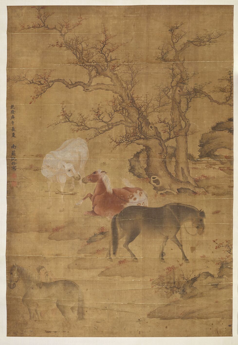 牧马图预览图
