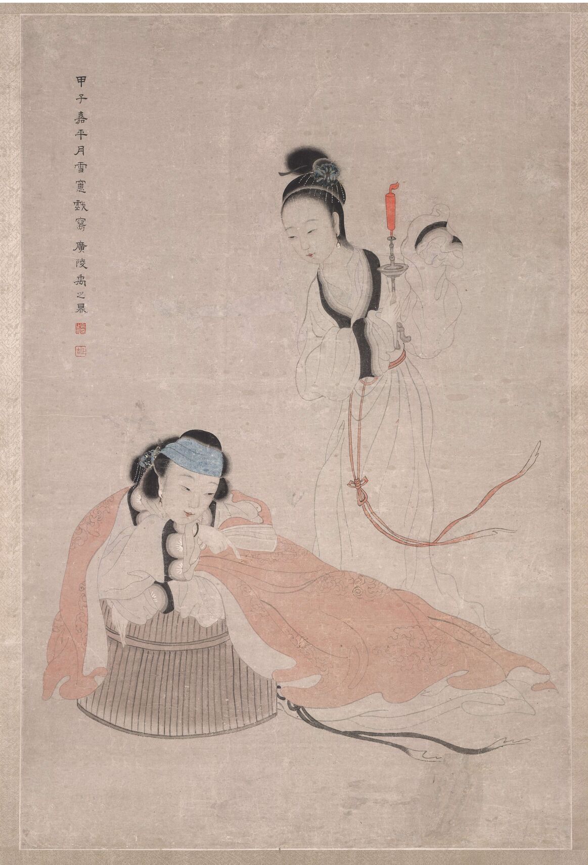 斜倚薰笼图预览图