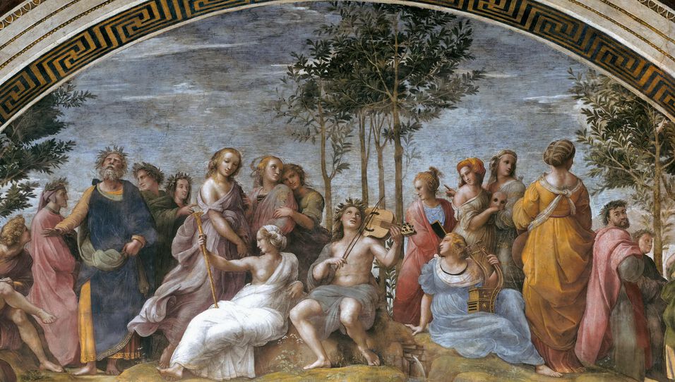 The Parnassus (detail 3) (Stanza della Segnatura)缩略图