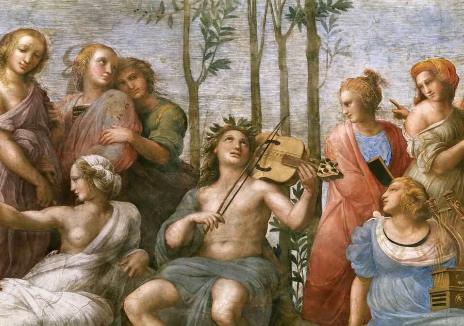 The Parnassus (detail 10) (Stanza della Segnatura)缩略图