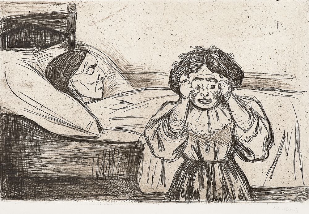 版画/The Dead Mother and Her Child预览图