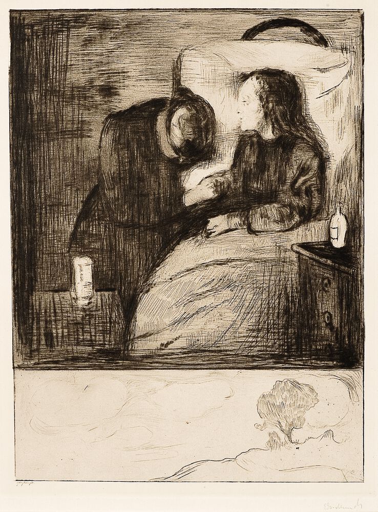 版画/The Sick Child预览图