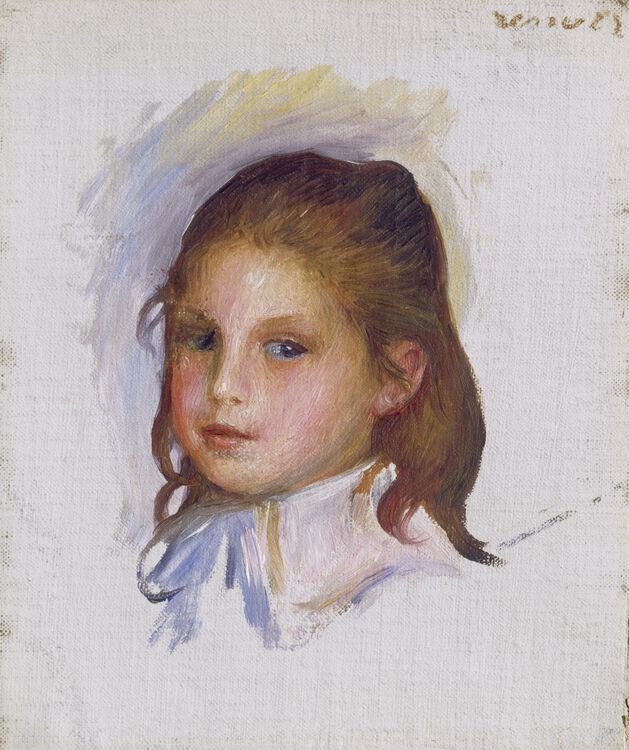 Auguste Renoir - Child with Brown Hair缩略图