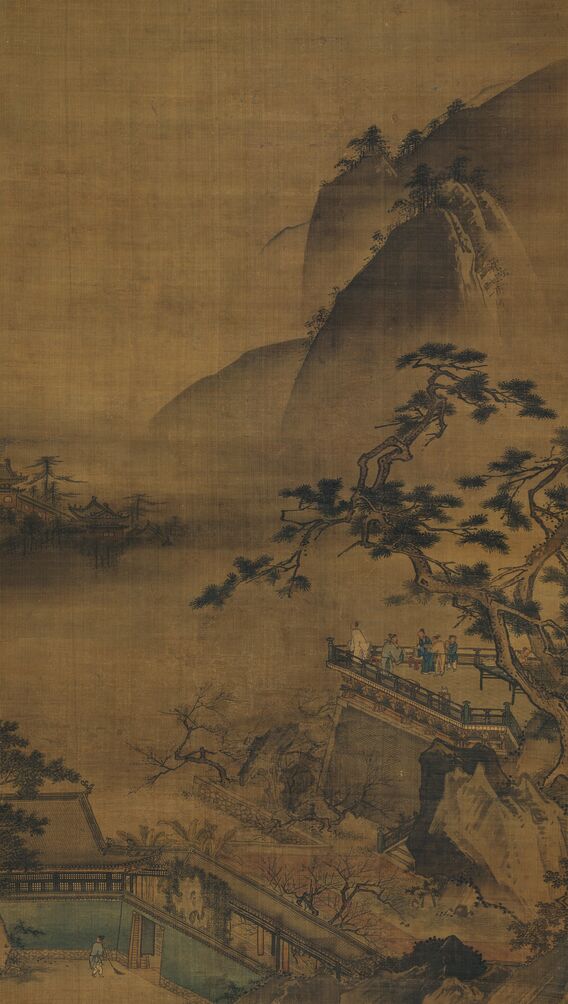 楼阁山水图缩略图