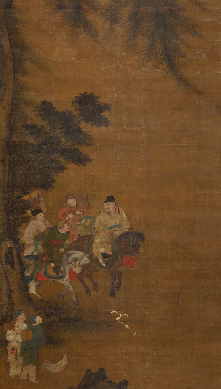 明皇观鸡图预览图