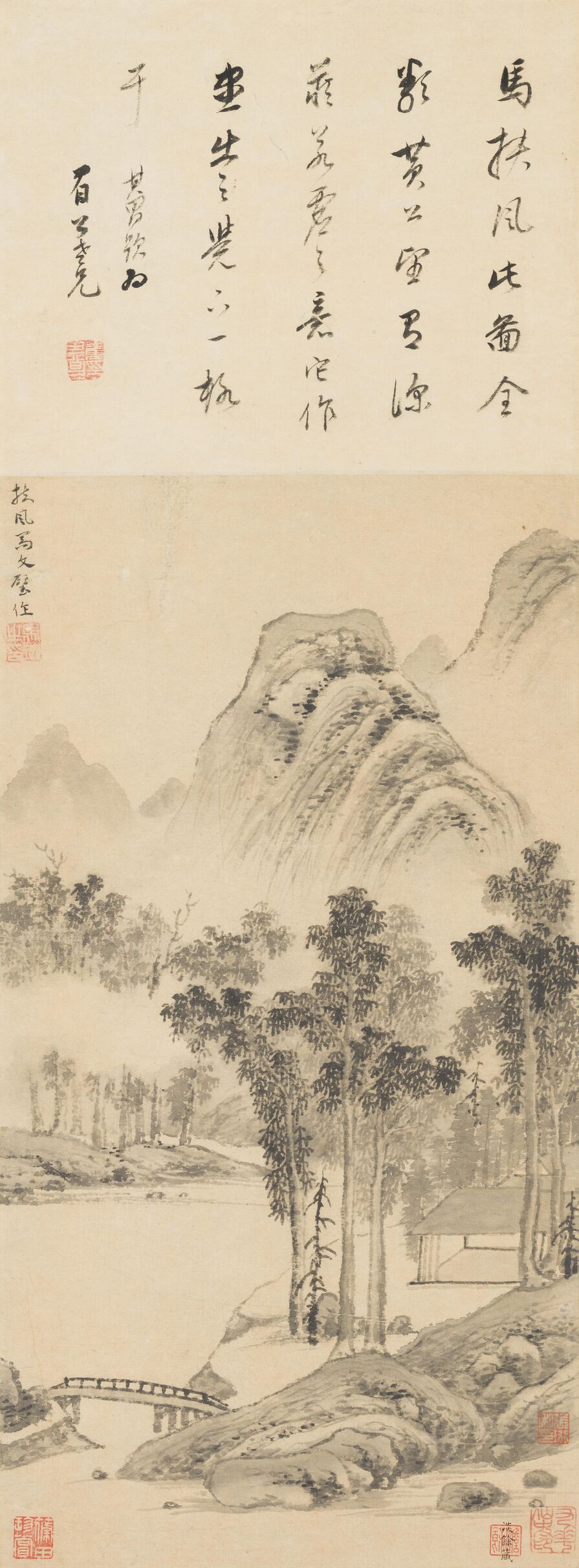 澄溪静樾图缩略图
