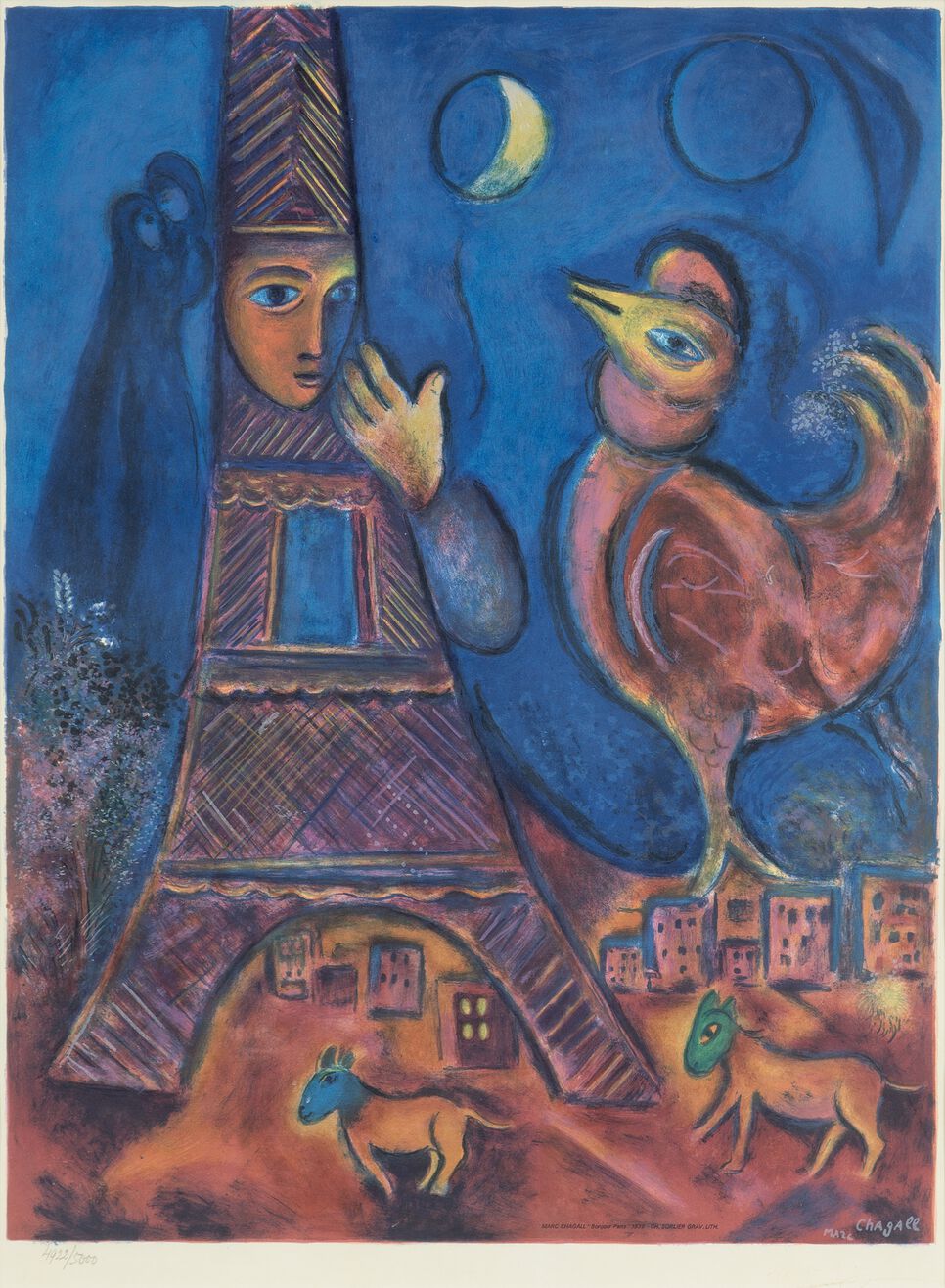 'Bonjour Paris'. 62.5 x 47 cm.缩略图