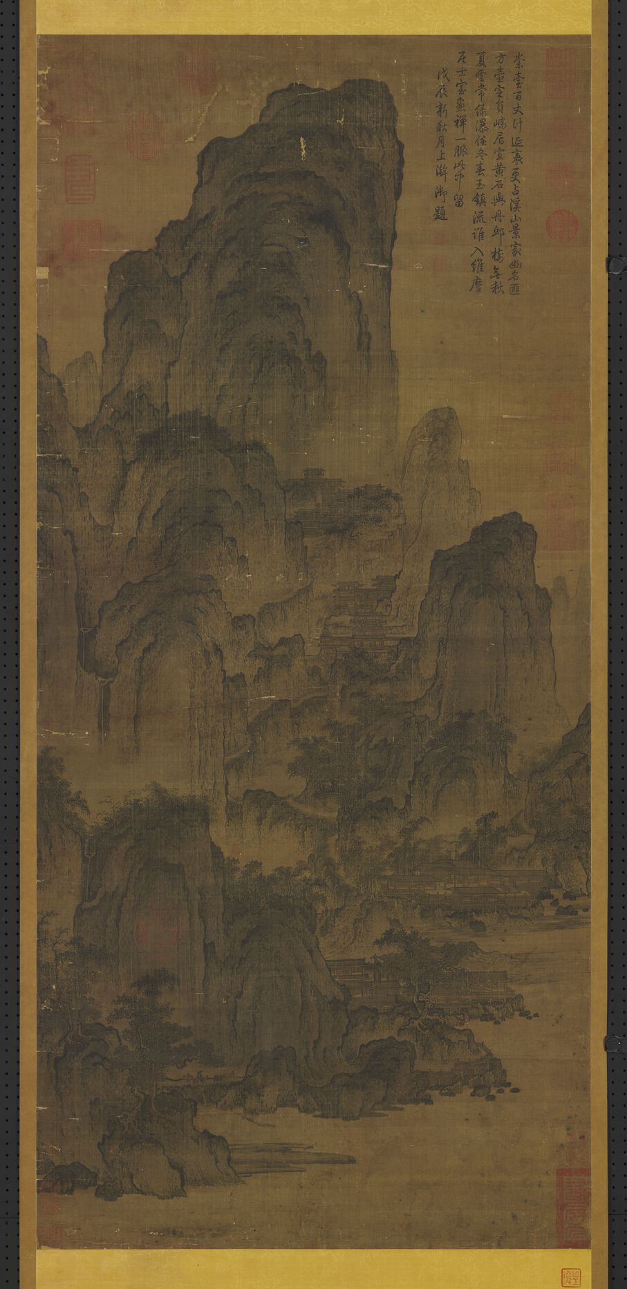 溪山楼观图缩略图
