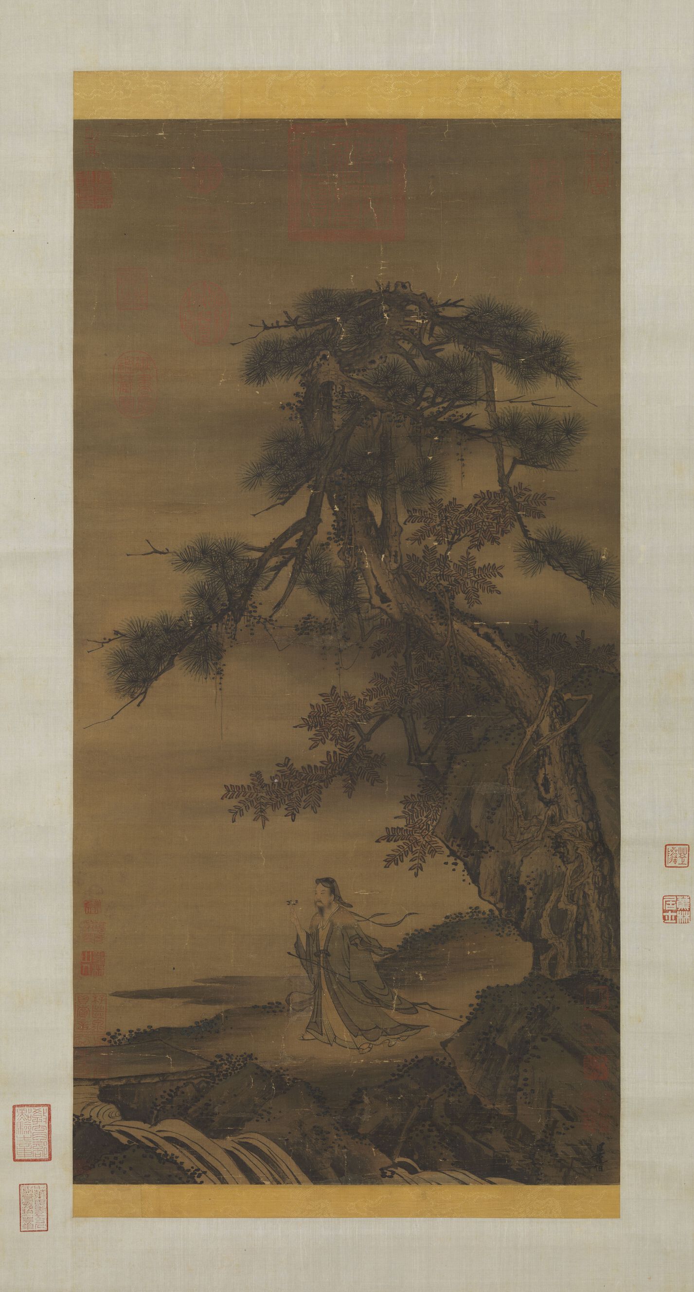 东篱高士图预览图