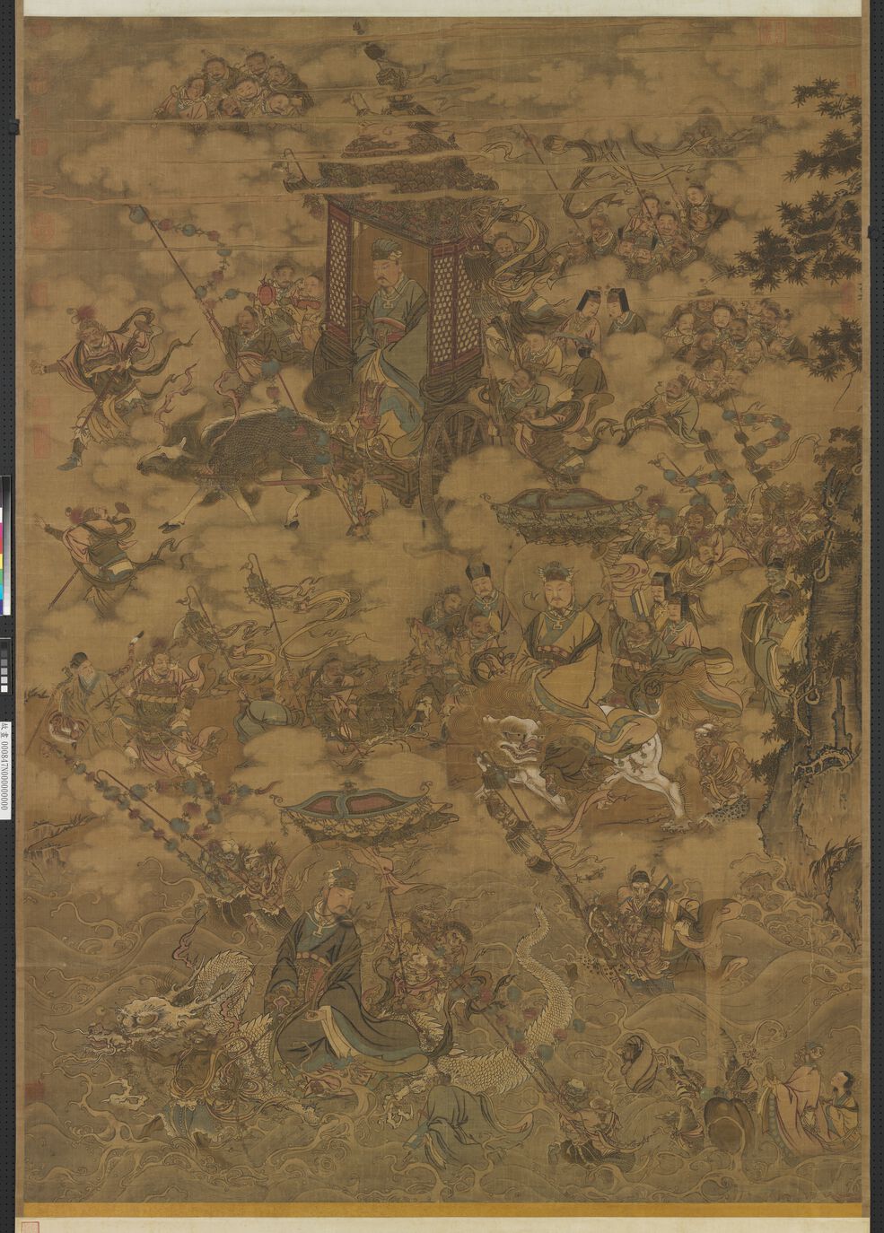 三官出巡图预览图