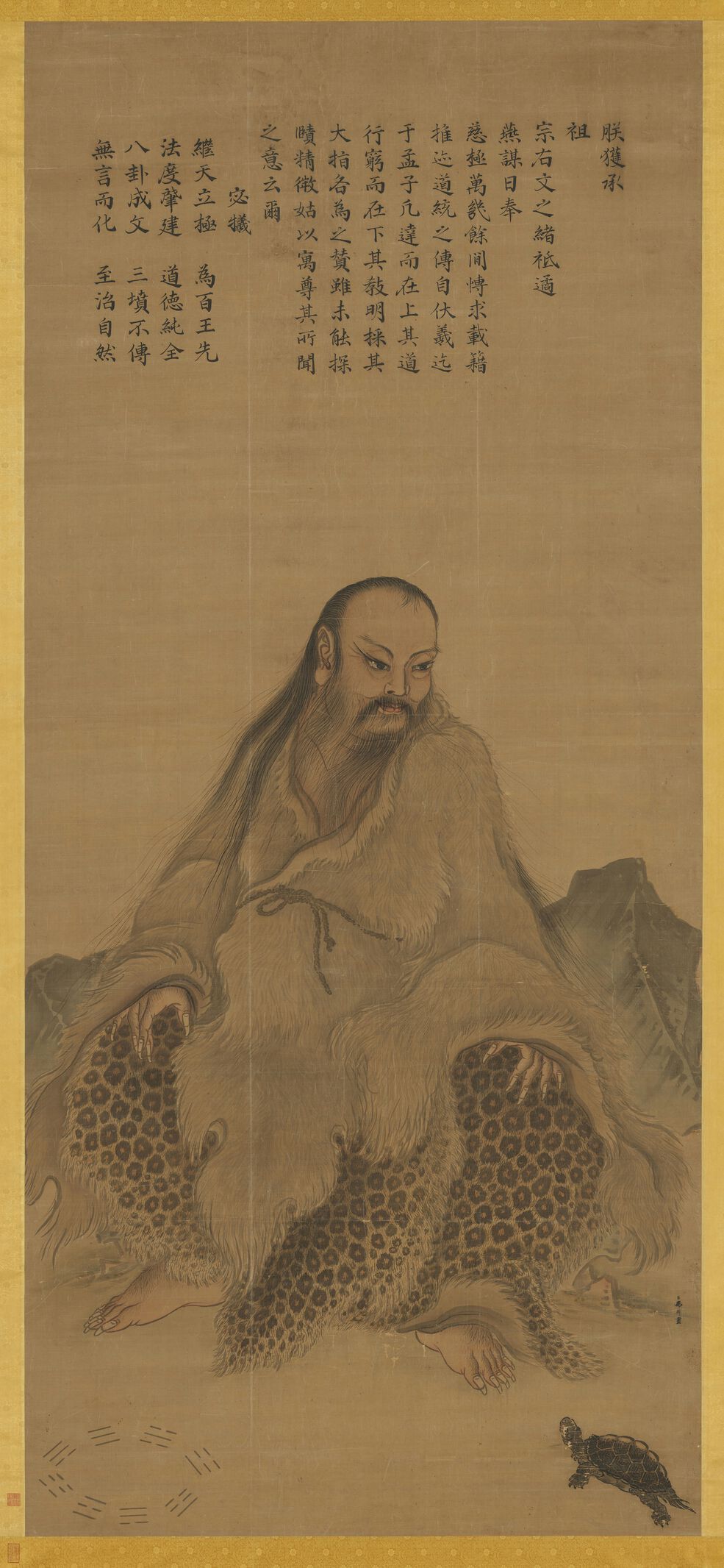 伏羲坐像预览图