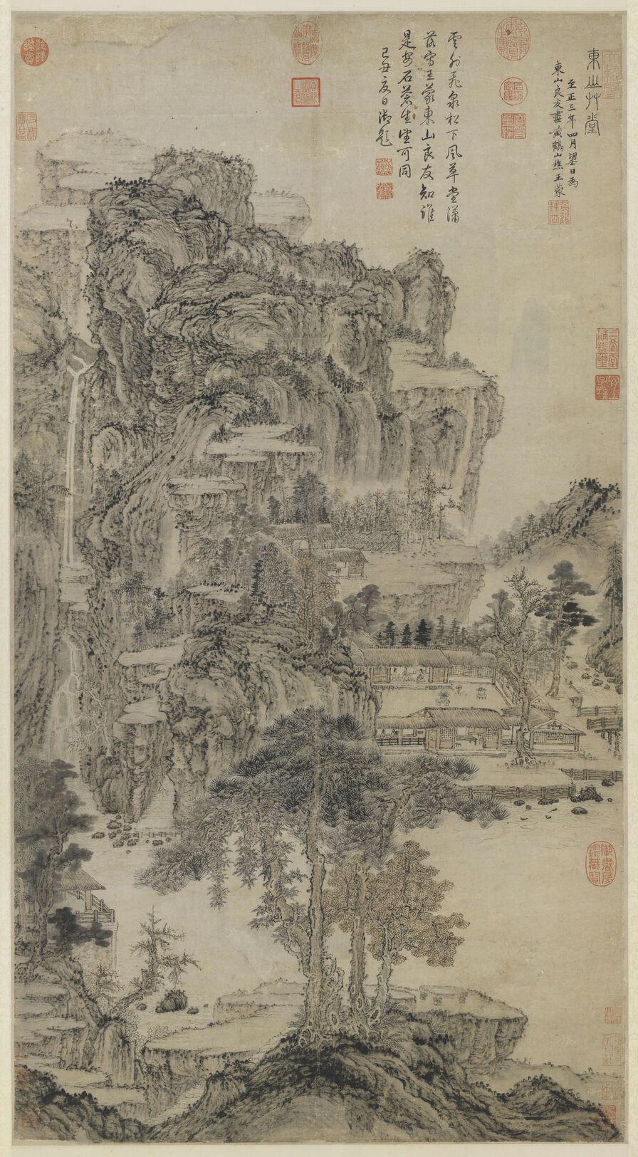 东山草堂图预览图