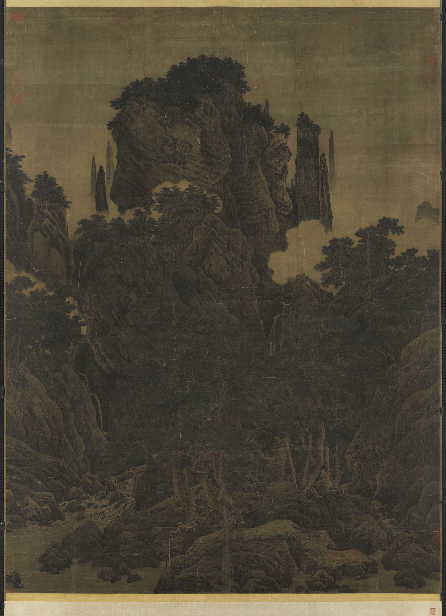 万壑松风图预览图