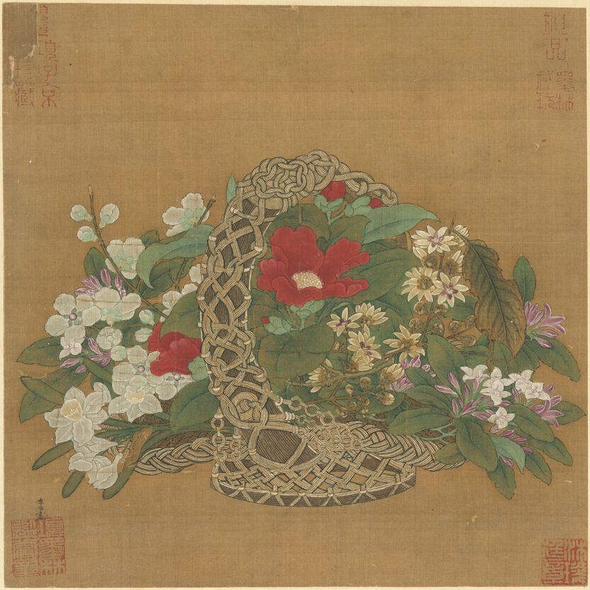 花篮图（冬）预览图