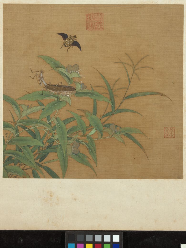 秋卉草虫图缩略图