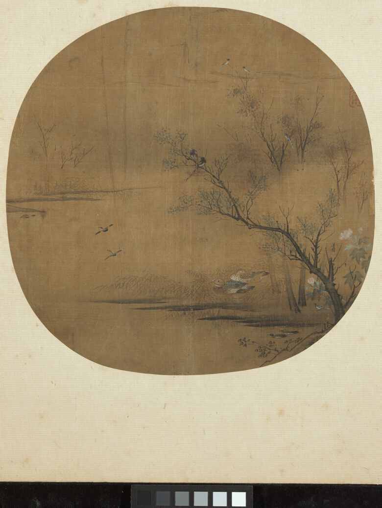 芙蓉水鸟图预览图