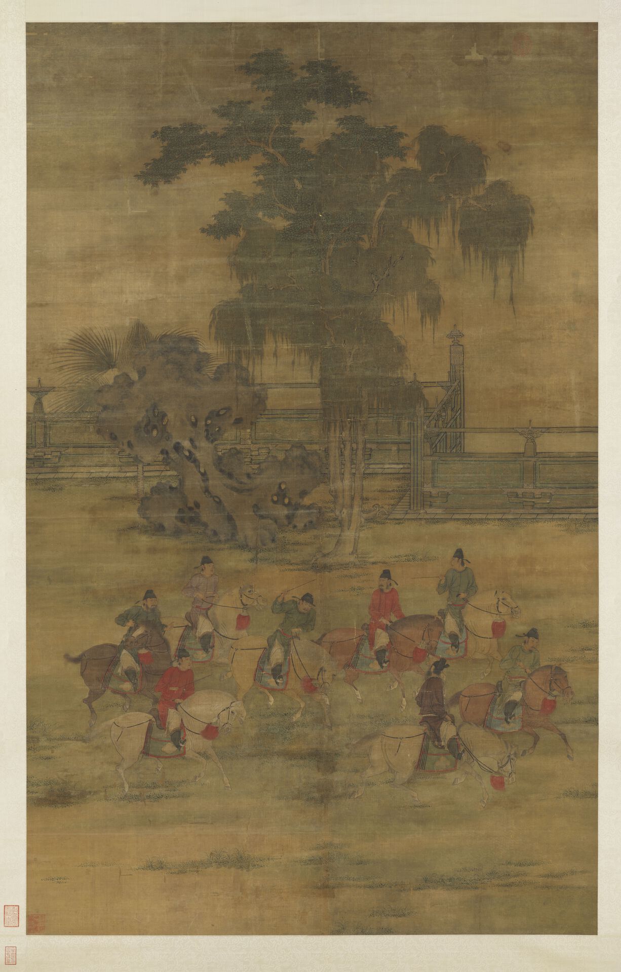 八达春游图缩略图