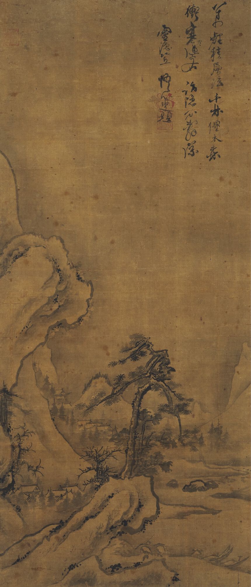 深山访隐图缩略图