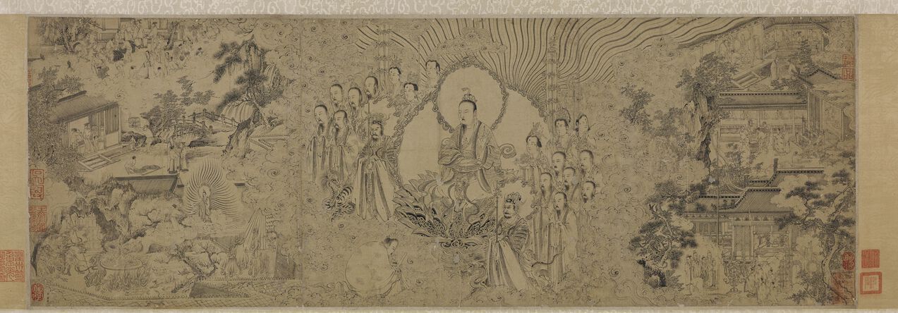 白描道君像预览图