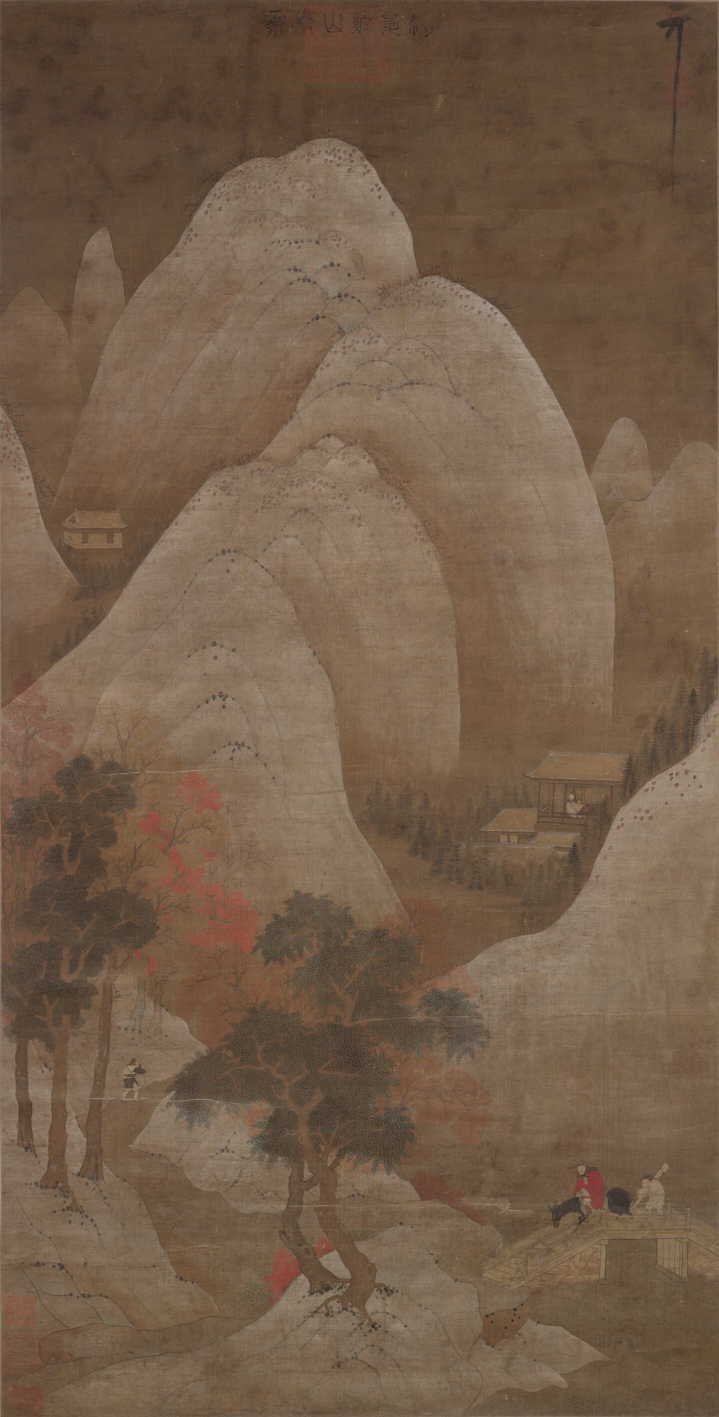 溪山雪霁图缩略图