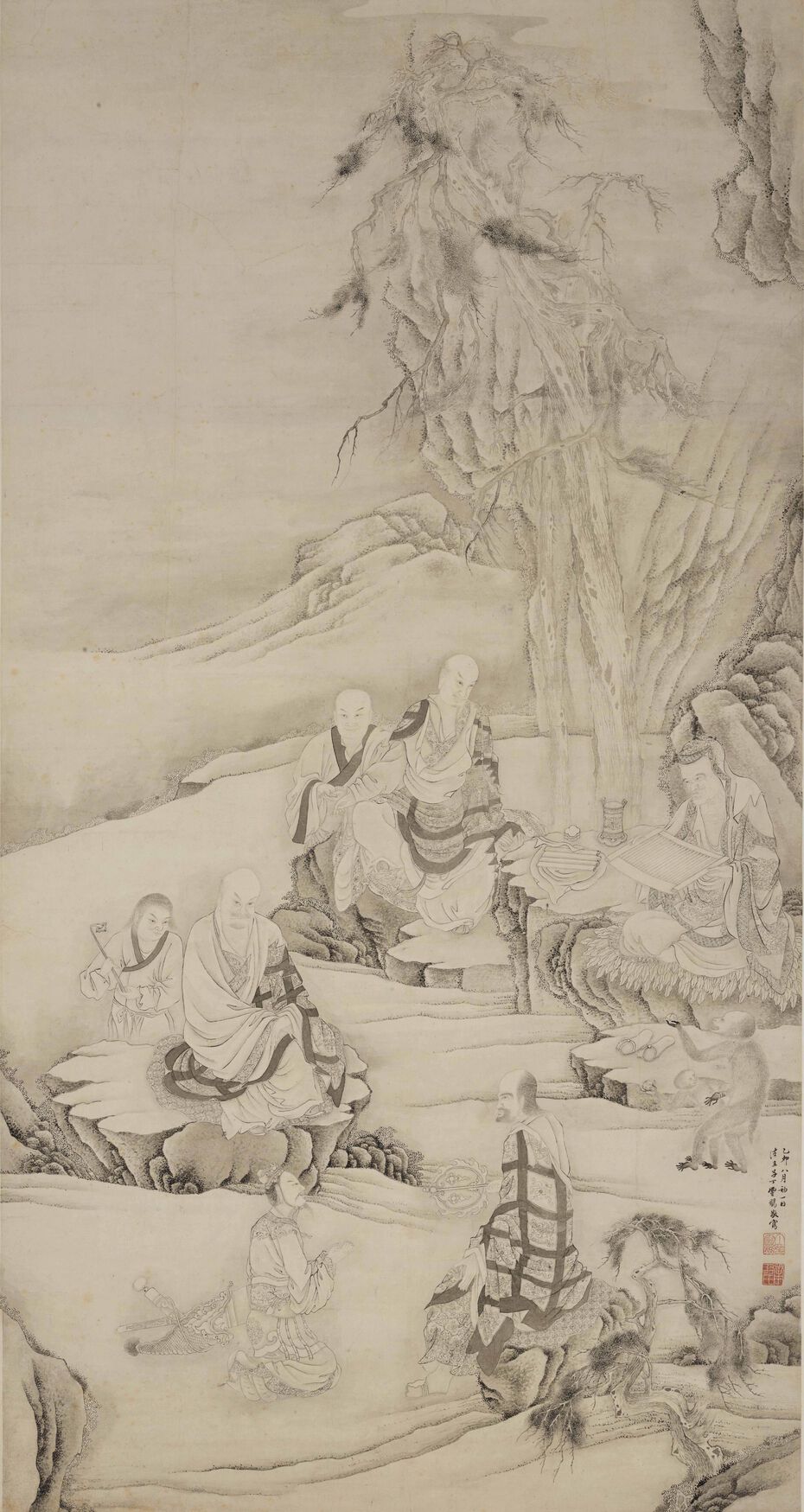 罗汉图预览图