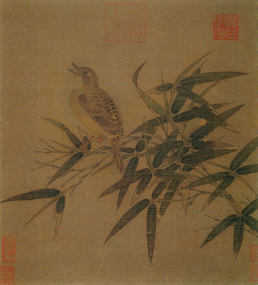 竹禽图缩略图