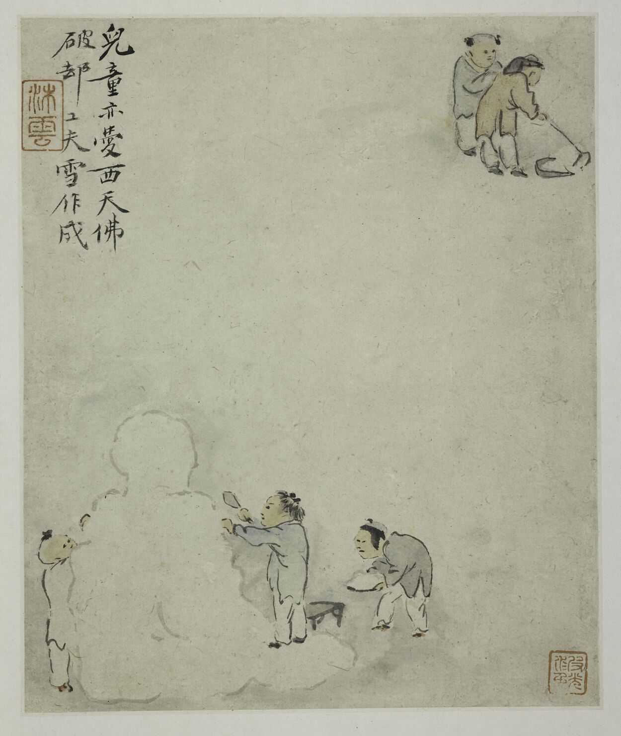 婴戏图页预览图