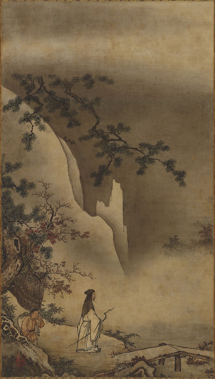 隐士寻梅预览图