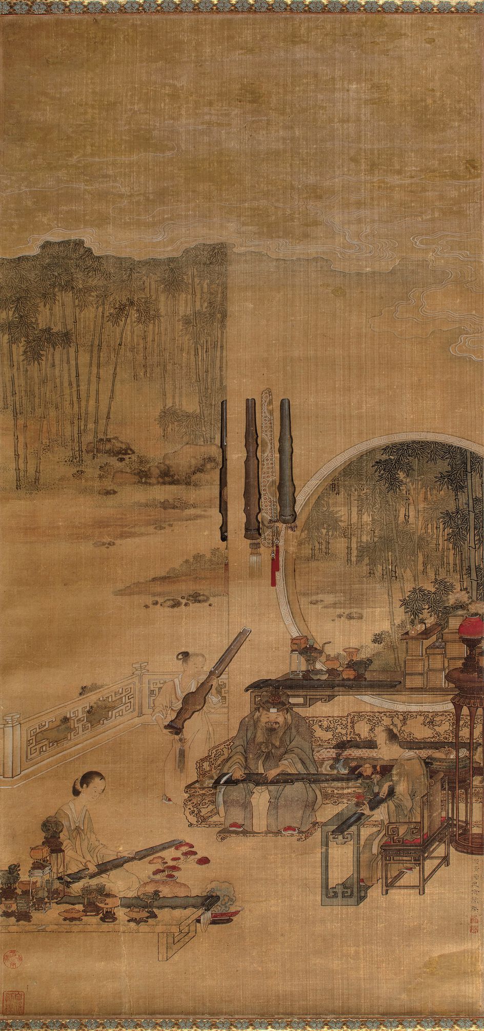 听琴图缩略图