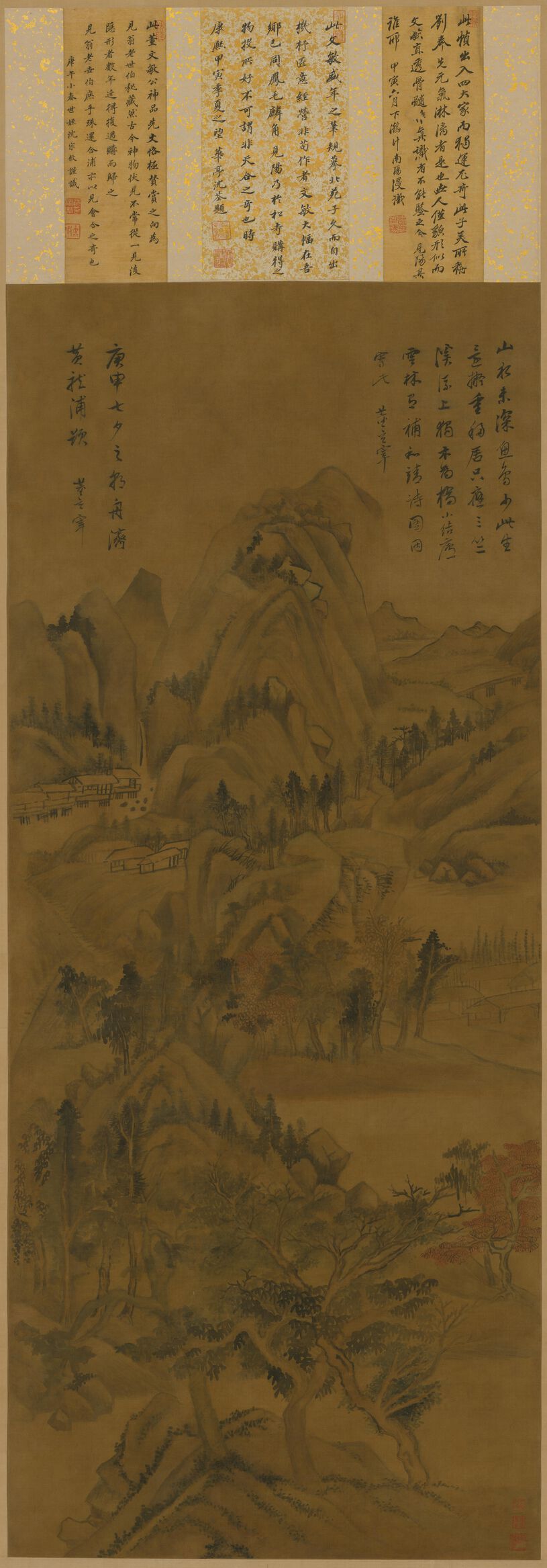 山水轴预览图