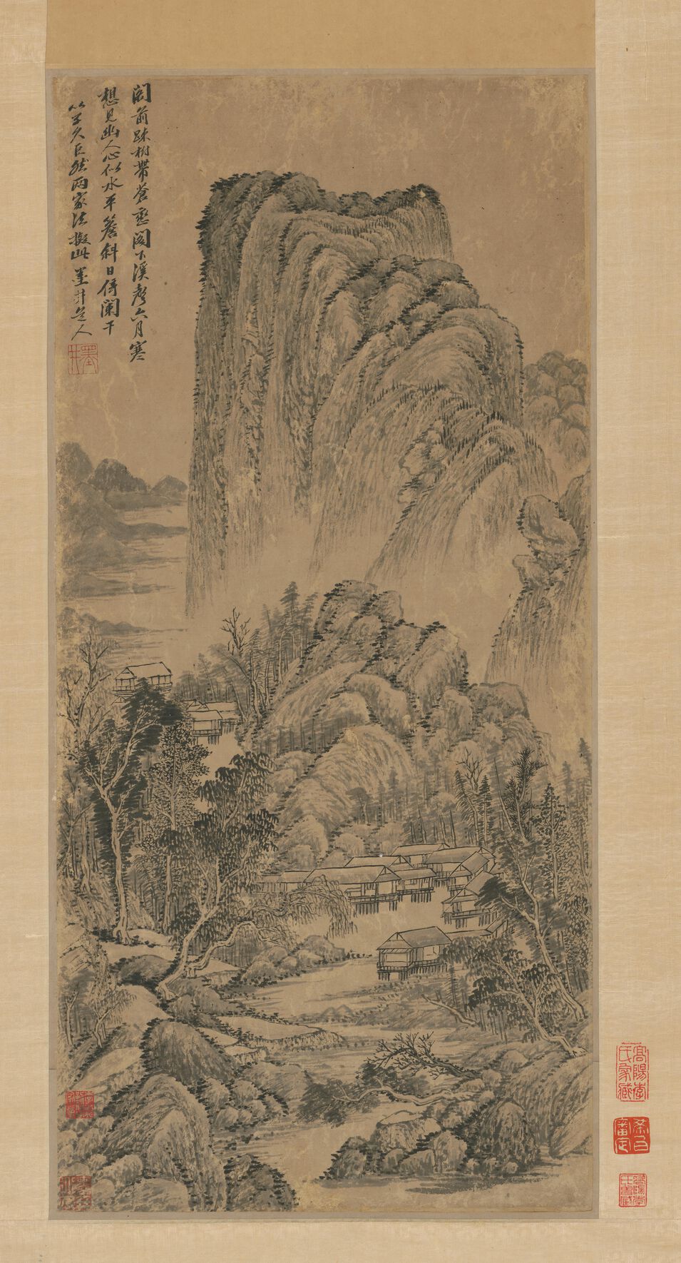 山水图轴预览图