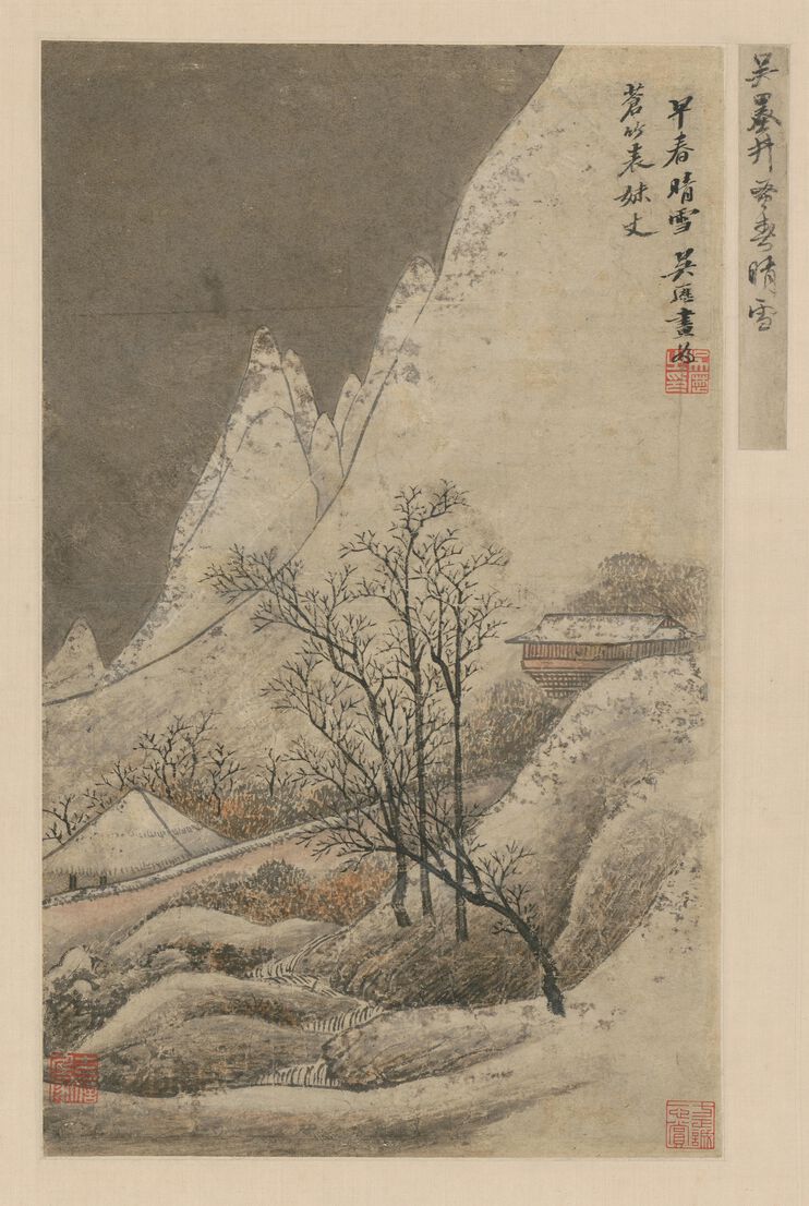 春早晴雪图预览图