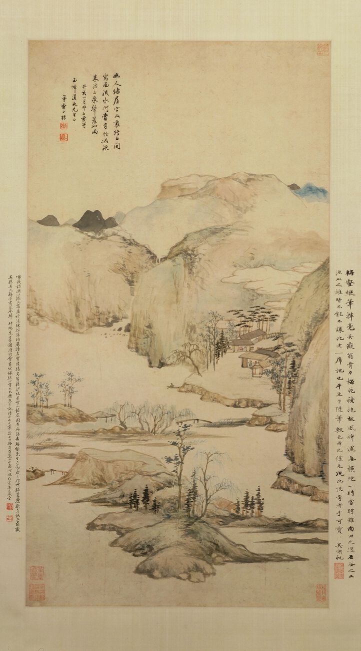 空山结屋图预览图