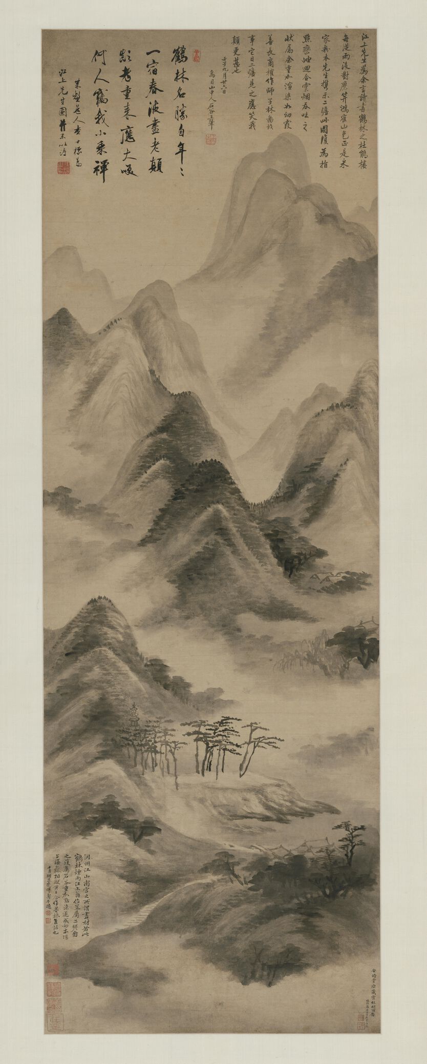 鹤林烟雨图预览图