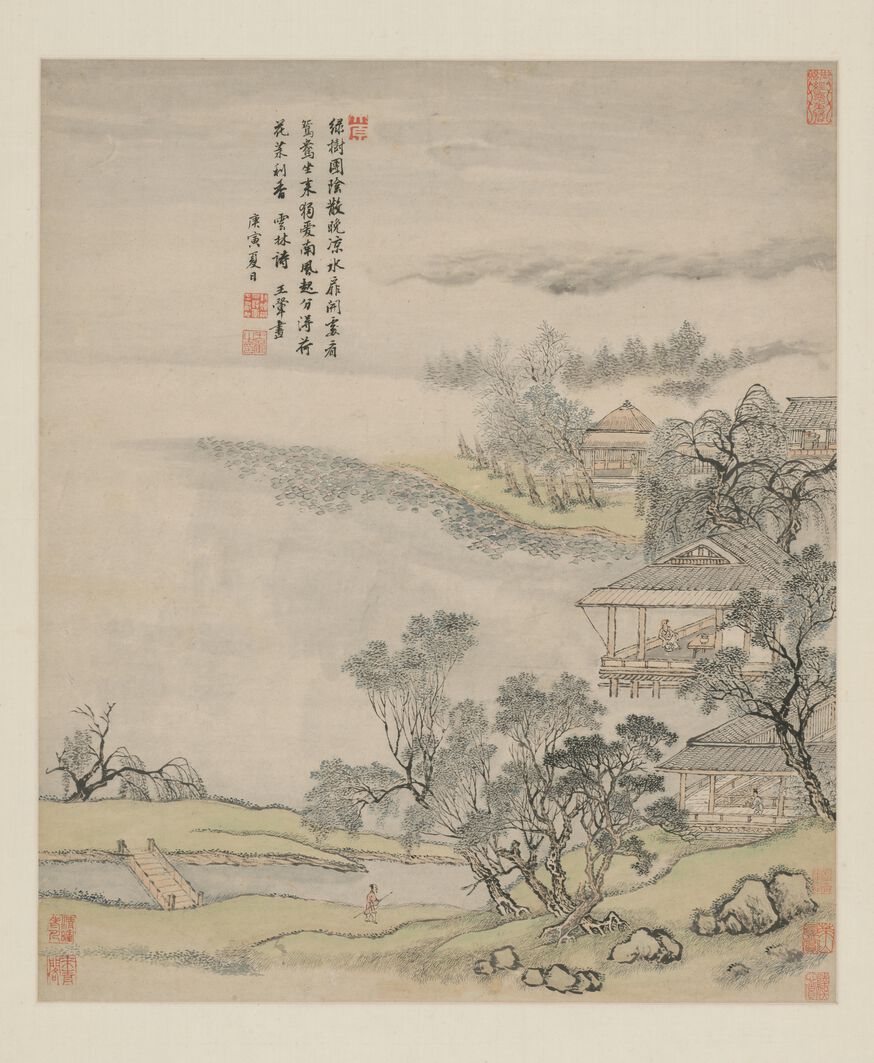 水阁延凉图预览图