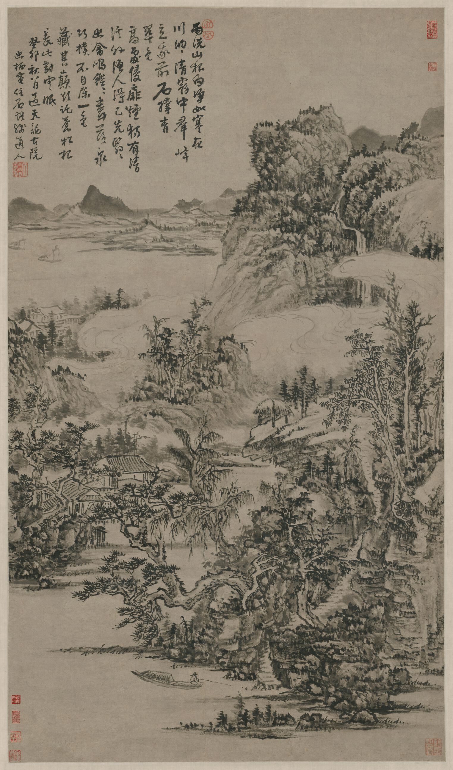 雨洗山根图预览图