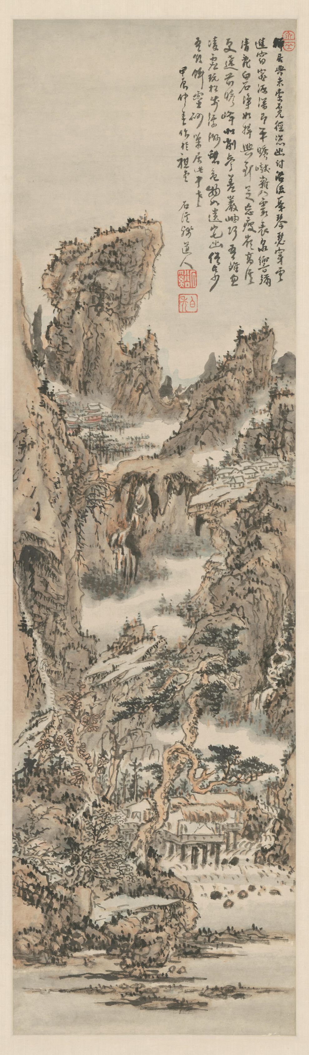 云洞流泉图预览图