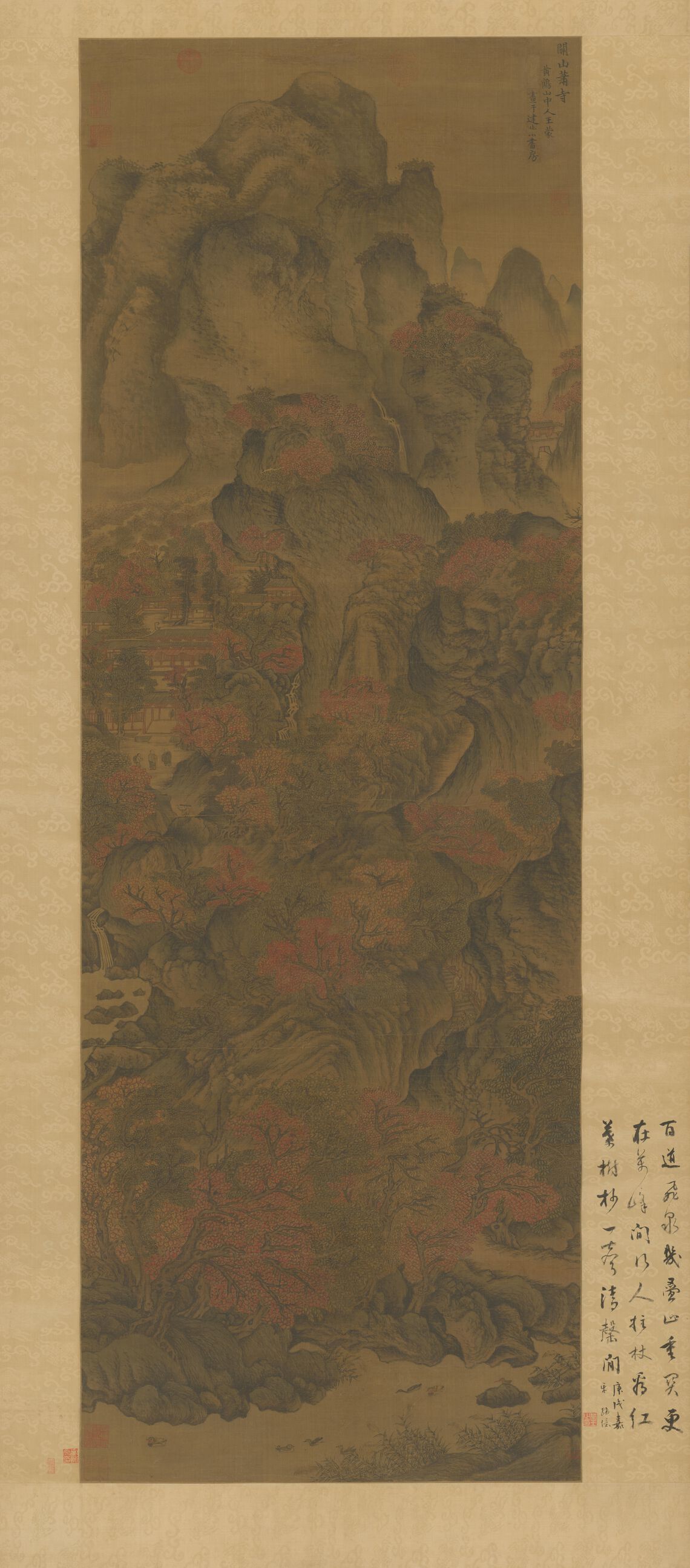 关山萧寺图预览图